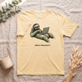 Sloth With Laptop Shirt, What Project Funny Tee, Lazy Work From Home Gift, Painterly Sloth Sweatshirt