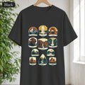 National Parks Shirt, 63 National Parks Badge Tee, Hiking Camping Gift, Retro Adventure Sweatshirt, Outdoor Nature Lover