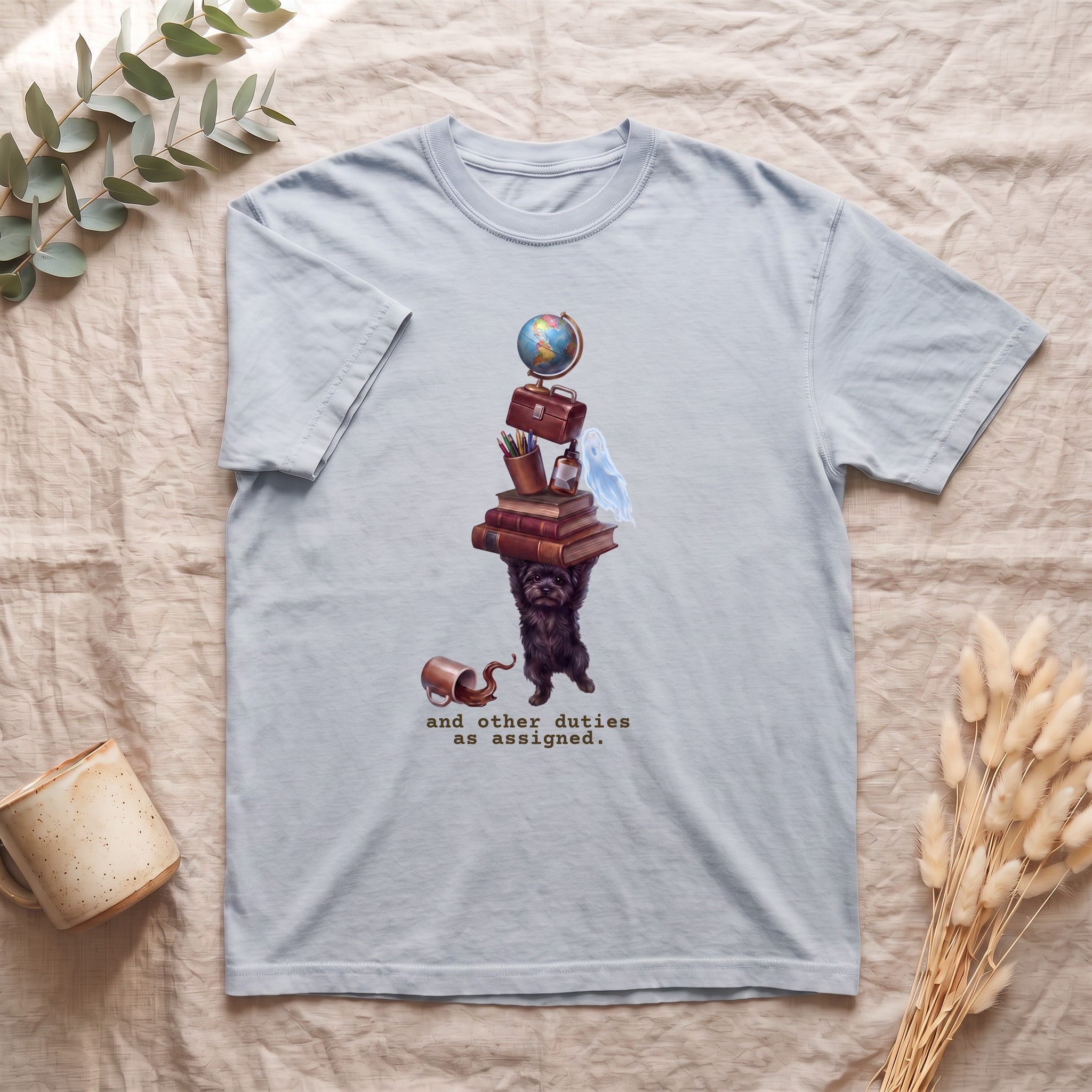 And Other Duties As Assigned Shirt, Funny Paraprofessional Tee, School Staff Dog Tee, Teacher and Teacher Aide Gift