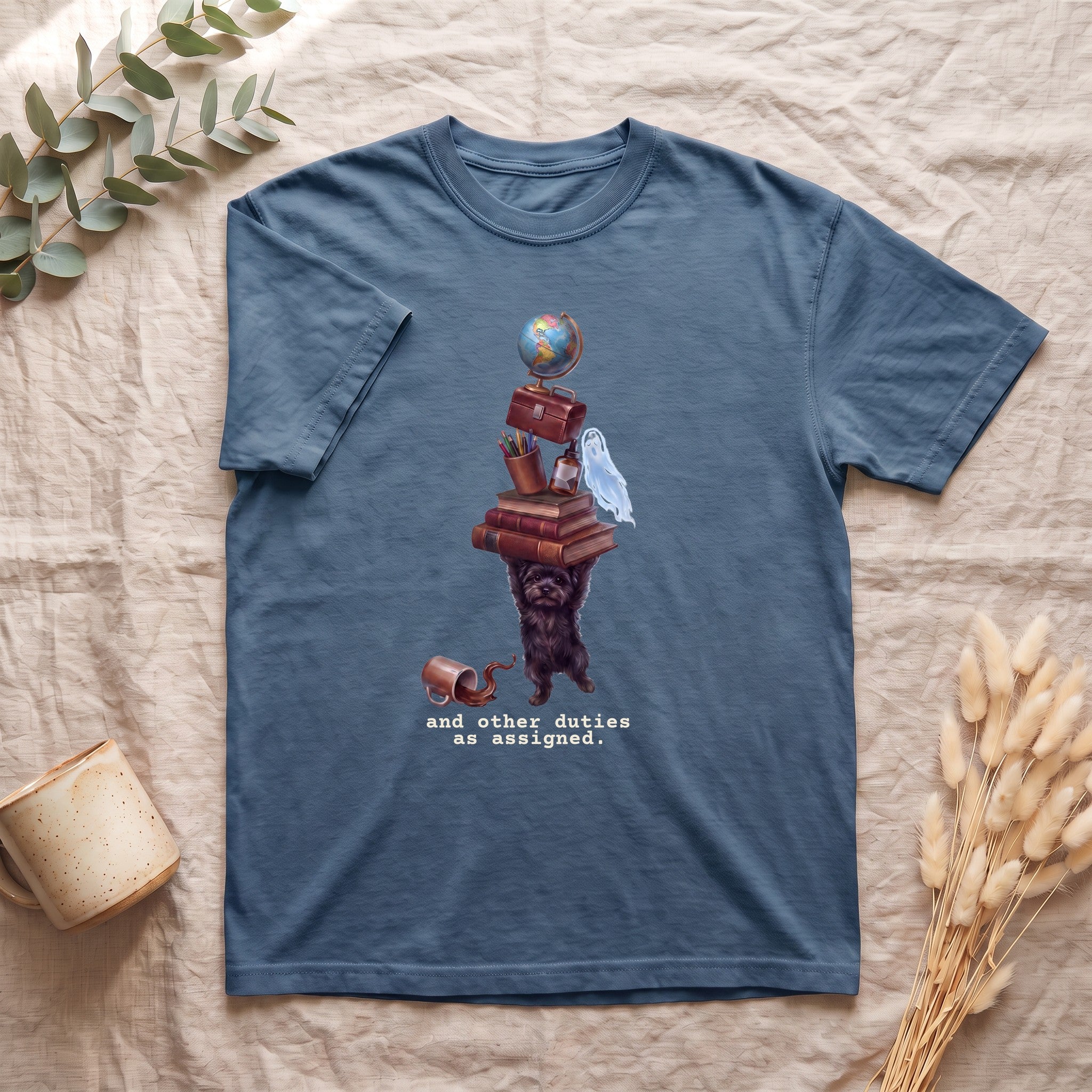And Other Duties As Assigned Shirt, Funny Paraprofessional Tee, School Staff Dog Tee, Teacher and Teacher Aide Gift