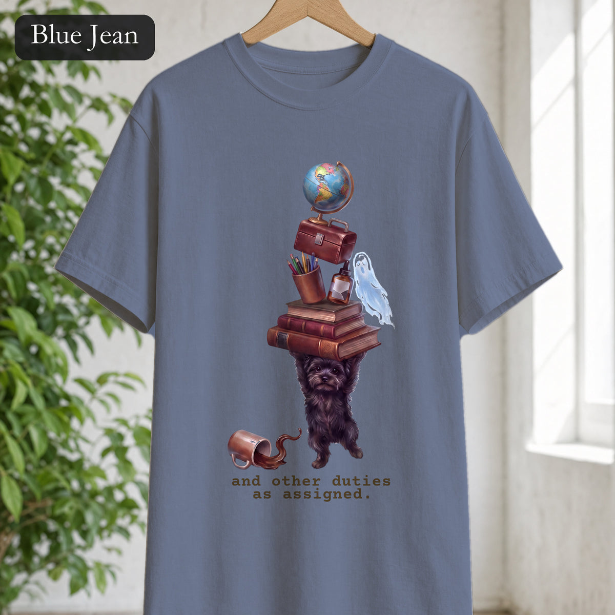 And Other Duties As Assigned Shirt, Funny Paraprofessional Tee, School Staff Dog Tee, Teacher and Teacher Aide Gift