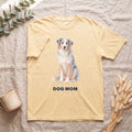 Dog Mom Shirt, Pastel Painterly Dog Tee, Cute Dog Lover Gift, Dog Owner Sweatshirt for Her