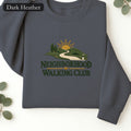 Neighborhood Hiking Club Graphic Sweatshirt | Faux Embroidery