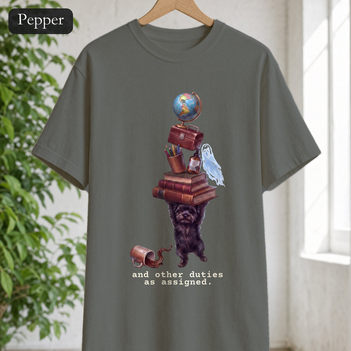 And Other Duties As Assigned Shirt, Funny Paraprofessional Tee, School Staff Dog Tee, Teacher and Teacher Aide Gift