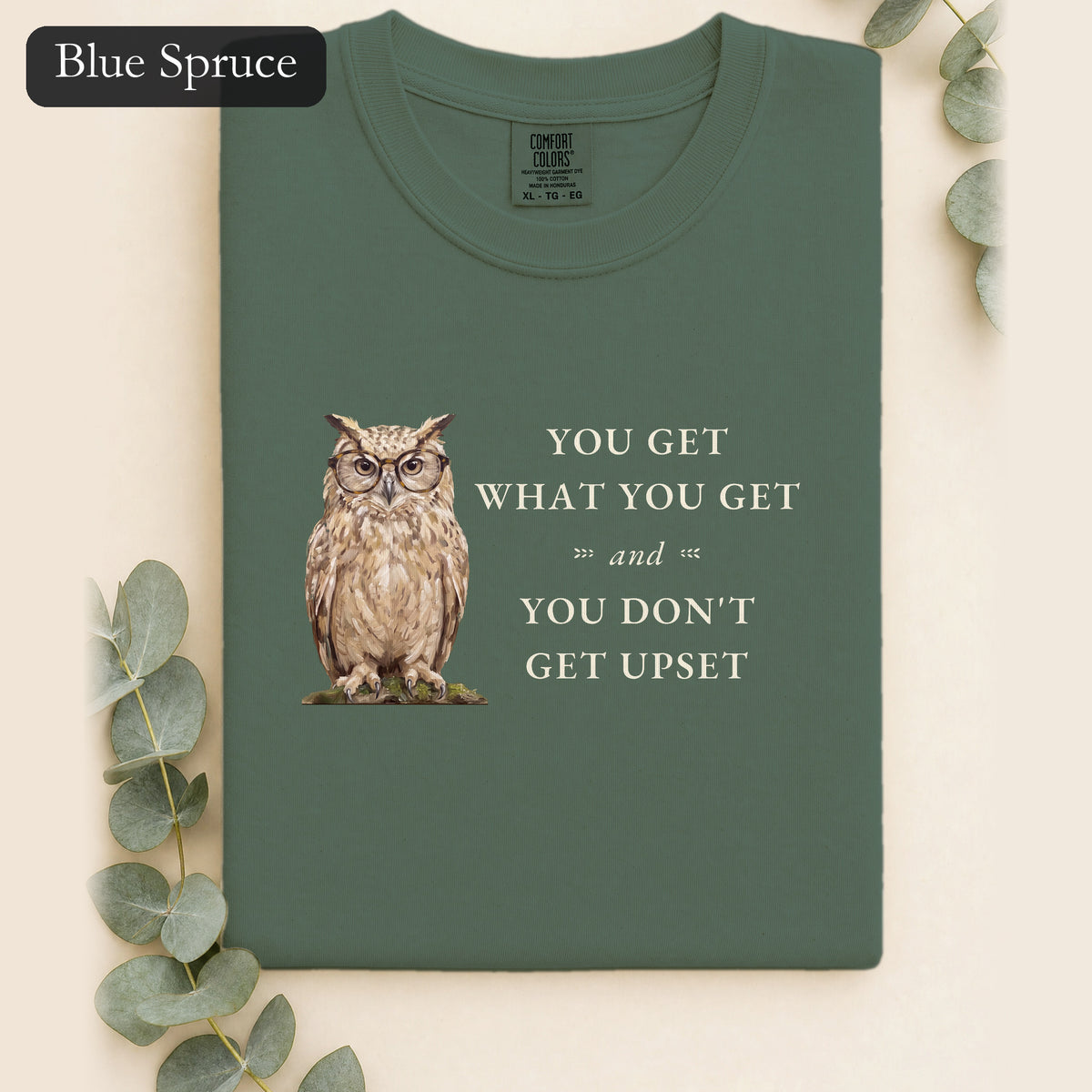 You Get What You Get Shirt, Funny Teacher Owl Tee, Classroom Saying Shirt, Back to School Gift, Preschool Teacher Tee