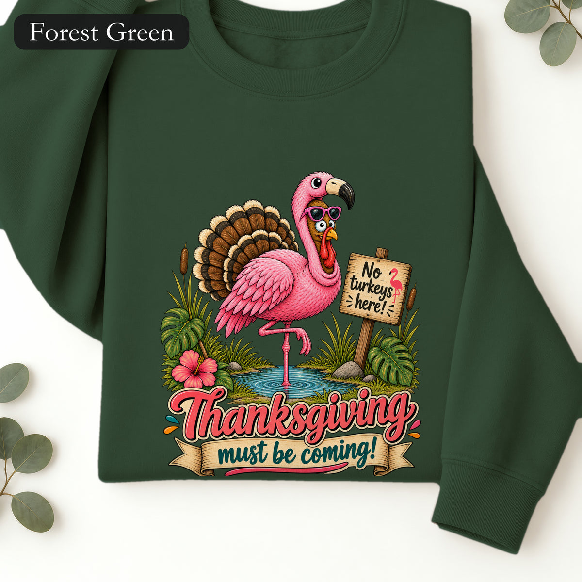 Turkey Thanksgiving must be coming Sweatshirt | Holiday Crewneck